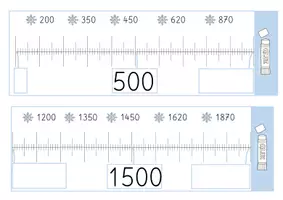 Vorschau - Mal- und Bastelvorlagen - Zahlenstrahl - Zahlen bis 10000 (Bastelvorlage) - Seite 2