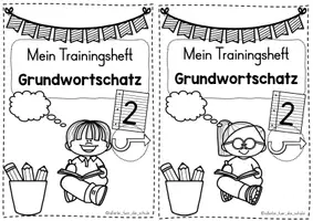 Vorschau - Arbeitsblätter - Trainingsheft Grundwortschatz 3/4 - Teil 2: morphologisches Prinzip/Verlängern - Seite 1