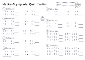 Vorschau - Fördermaterial/Inklusion - Mathe-Olympiade: Diagnostikheft zur Einstufung - Seite 3