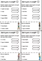 Vorschau - Arbeitsblätter - ¿Qué le gusta a tu amig@? - Actividad - Seite 3