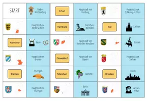 Vorschau - Spiele - Deutschland Bundesländer – Domino Spiel - Seite 1