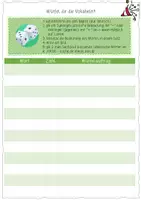 Vorschau - Arbeitsblätter - Latein Vokabeln Würfeln - Deckblatt
