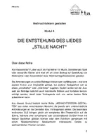 Vorschau - Text - WEIHNACHTSFEIERN GESTALTEN Modul 5 Die Entstehung des Liedes STILLE NACHT - Seite 2