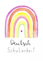 Vorschau - Anderer Materialtyp - Schularbeit (Mathematik und Deutsch): Deckblatt und Schularbeitsplan - Seite 1