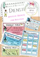Vorschau - Poster - Dienste für WuG magisch gereimt im Paket mit der Überschrift - Deckblatt