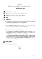 Vorschau - Klassenarbeiten - Englisch-Klausur: Biden's inauguration speech (American Dream, unity) inkl. EWH - Seite 1