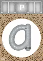 Vorschau - Arbeitsblätter - Buchstaben zum Nachspuren - Schreibabläufe üben - Seite 3