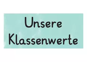 Vorschau - Bildkarten - Klassenwerte mit buntem Hintergrund (Adjektive/leer) - Seite 1