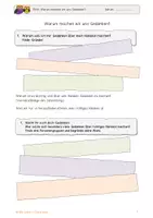 Vorschau - Arbeitsblätter - Warum machen wir uns Gedanken - Seite 3