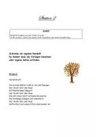 Vorschau - Stationenlernen - Stationenarbeit Herbstgedichte selbsterklärend - Seite 2