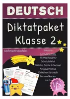 Vorschau - Unterrichtsreihen - Deutsch: Diktatpaket „ Weihnachten“ Klasse 2 Diktate - Deckblatt