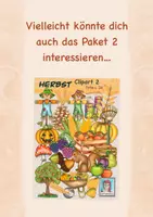 Vorschau - selbst erstellte Cliparts/Grafiken - Herbst Clipart Packet 1 Motive für den Unterricht, auch kommerzielle Nutzung - Seite 3