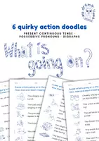 Vista previa - Hojas de trabajo - Doodle Phrases – 1 worksheet - Portada