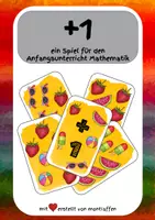 Vorschau - Spiele - +1 - Ein Kartenspiel für den Anfangsunterricht Mathematik - Deckblatt