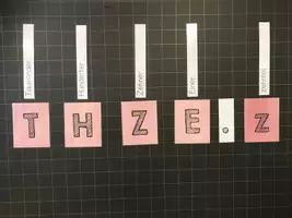 Vorschau - Präsentationen/Tafelbilder - Dezimalzahlen Vorlage Wandtafel + Stellenwerttabelle - Seite 1