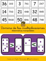 Vista previa - Unidades / Secuencias / Situaciones de Aprendizaje - Domino de multiplicación Matemático - Portada