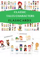 Vista previa - Hojas de trabajo - Learn classic tales characters in English / Red Riding Hood / Pinocchio / Alice in Wonderland / Aprende personajes de cuentos clásicos en inglés - Portada