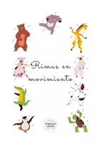 Vista previa - Tarjetas / Manipulativos - Rimas en movimiento - Portada