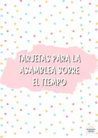 Vista previa - Tarjetas / Manipulativos - Flashcards del tiempo meteorológico - Portada