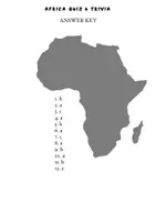 Vista previa - Hojas de trabajo - QUIZ: How Much Do You Know About Africa? / PRUEBA: ¿Cuánto sabe sobre África? - página 1