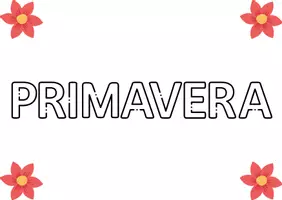 Vista previa - Manualidades / Dibujos para colorear - Cuaderno para colorear la primavera - página 1
