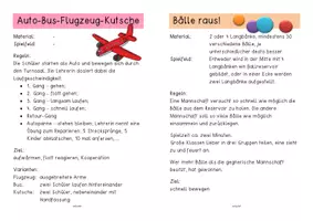 Vorschau - Stundenentwürfe - 111 Spiele für Bewegung und Sport - für kleine Turnräume oder im Freien - Seite 3