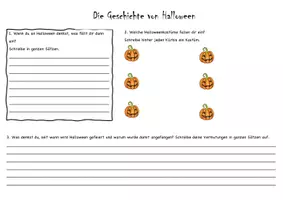 Vorschau - Arbeitsblätter - Die Geschichte von Halloween (Titelbild-eyfraudings) - Seite 2
