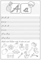 Vorschau - Unterrichtsreihen - Einführung Schreibschrift SAS - von A bis Z - differenzierte Arbeitsblätter - Seite 2