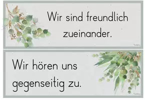 Vorschau - Merkblätter - Klassenregeln - Klassenraum - Eukalyptus - Seite 3