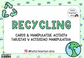 Vista previa - Decoración del aula - RECYCLING - @hello.teacher.ana - página 1