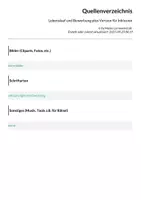 Vorschau - Stundenentwürfe - Lebenslauf und Bewerbung regulär und inklusiv - Seite 1