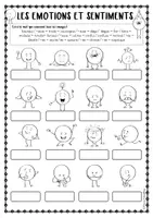 Vorschau - Arbeitsblätter - Emotions et Sentiments - Arbeitsblätter - Seite 3