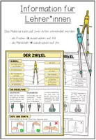 Vorschau - Poster - DER ZIRKEL - Poster + Merkblätter - Seite 1