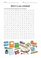 Vorschau - Arbeitsblätter - CLASSROOM PHRASES AND SCHOOL THINGS (XL Starterpaket) - Seite 1