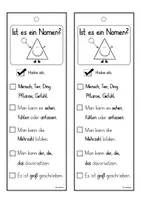 Vorschau - Mal- und Bastelvorlagen - Bastelvorlage| Fächer Wortartencheck - Seite 2