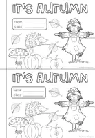 Vorschau - Arbeitsblätter - Autumn Englisch – Fall, Herbst, Autumn Vocabulary, Reading, Writing, Grammar, Wortschatz | Activity Booklet, Arbeitsblätter, Lesetexte, Schreibaufgaben, Englisch Übungsheft 4., 5. Klasse, Grundschule, Sekundarstufe - Seite 2