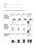 Vista previa - Hojas de trabajo - Rúbrica de Autoevaluación para el Cuidado del Medio Ambiente - página 3