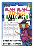 Vorschau - Spiele - Halloween Englisch Bingo - Deckblatt