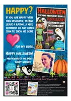 Vorschau - Spiele - Halloween Englisch Bingo - Seite 3