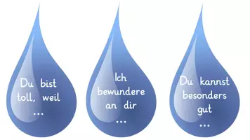 Vorschau - Fördermaterial/Inklusion - warme Dusche - Deckblatt