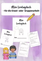 Vorschau - Arbeitsblätter - Lerntagebuch für die Einzel- oder Gruppenarbeit - Deckblatt
