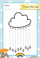 Vista previa - Unidades / Secuencias / Situaciones de Aprendizaje - WEATHER Activities: pre-writing skills - ENGLISH - página 3
