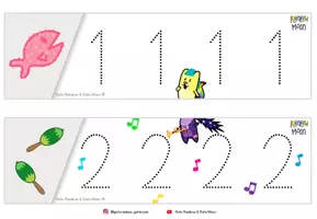 Vista previa - Unidades / Secuencias / Situaciones de Aprendizaje - LIBRO de los NÚMEROS-Centro de matemáticas: plantillas 1-10 - página 3