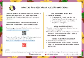 Vista previa - Unidades / Secuencias / Situaciones de Aprendizaje - PUZZLES DE SECUENCIAS - 12 tipos de puzzles - página 1