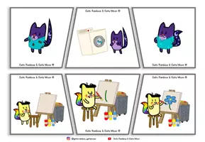 Vista previa - Unidades / Secuencias / Situaciones de Aprendizaje - SEQUENCING - 12 puzzles. LOW PREP (print and cut). Fun game - página 3