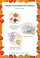 Vista previa - Unidades / Secuencias / Situaciones de Aprendizaje - BUNDLE de HALLOWEEN (juegos, decoración, páginas para colorear...) - página 1