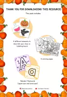Vista previa - Decoración del aula - HALLOWEEN Decoration - BULLETIN BOARD & CLASSROOM. - página 1