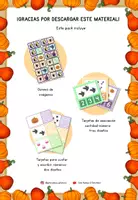 Vista previa - Unidades / Secuencias / Situaciones de Aprendizaje - CENTROS de MATEMÁTICAS de HALLOWEEN - 3 Juegos divertidos - página 1