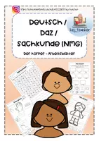 Vorschau - Arbeitsblätter - Mein Körper - Arbeitsblätter - Deckblatt
