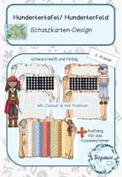 Vorschau - Arbeitsblätter - Hunderterfeld | Hundertertafel Schatzkarte Pirat - Deckblatt